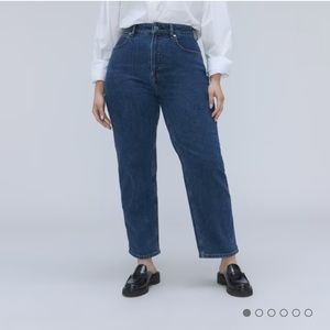 Everlane curvy way high jean in Indigo size 31.